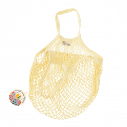 Cream Organic Cotton Net Bag