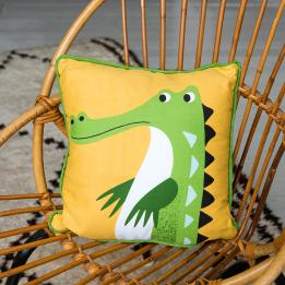 Harry The Crocodile Cushion With Pad