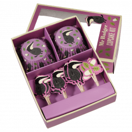 Mr Badger Cupcake Kit