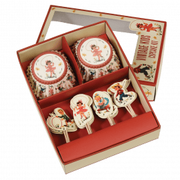 Vintage Kids Cupcake Kit