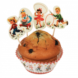 Vintage Kids Cupcake Kit