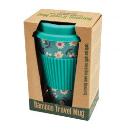 Daisy Bamboo Travel Mug