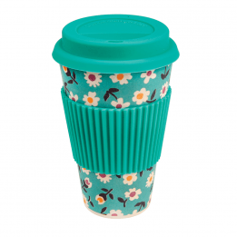 Daisy Bamboo Travel Mug