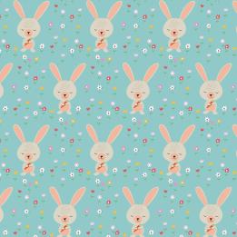 Daisy The Rabbit Wrapping Paper (5 Sheets)