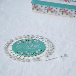 Daisy Sewing Pin Wheel
