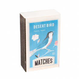 Desert Bird Matchbox Notepad