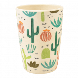 Desert In Bloom Bamboo Beaker