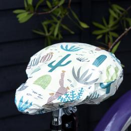 Desert In Bloom Bicycle Seat Cover