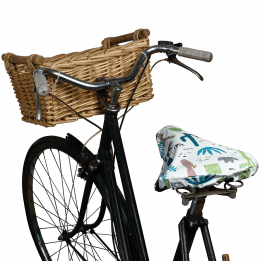 Desert In Bloom Bicycle Seat Cover