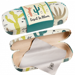 Desert In Bloom Glasses Case & Cleaning Cloth