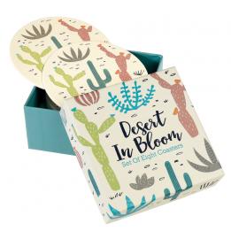 Desert In Bloom Coasters (set Of 8)