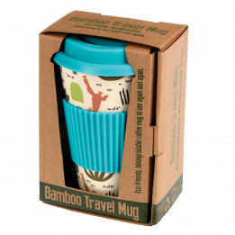 Desert In Bloom Bamboo Travel Mug