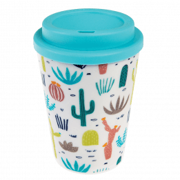 Desert In Bloom Reusable Travel Mug