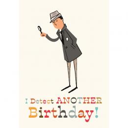 Detective Birthday Card