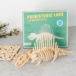 Dimetrodon 3d Wooden Puzzle