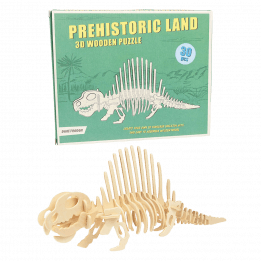 Dimetrodon 3d Wooden Puzzle