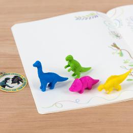 Dinosaur Erasers (set Of 4)