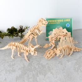 Stegosaurus 3d Wooden Puzzle