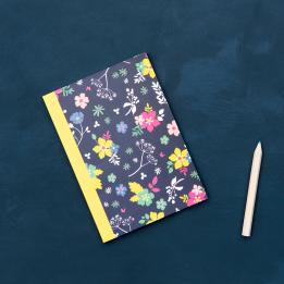 Ditsy Garden A6 Notebook