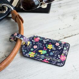 Ditsy Garden Luggage Tag