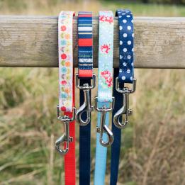 Mid Century Poppy Dog Lead