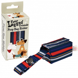Stripy Poop Bag Holder