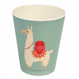 Dolly Llama Bamboo Beaker