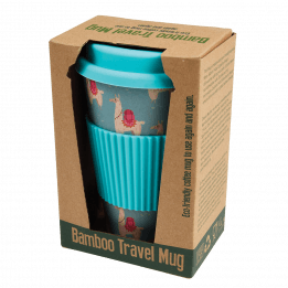 Dolly Llama Bamboo Travel Mug