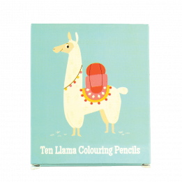 Dolly Llama Colouring Pencils (set Of 10)