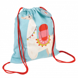 Dolly Llama Drawstring Bag