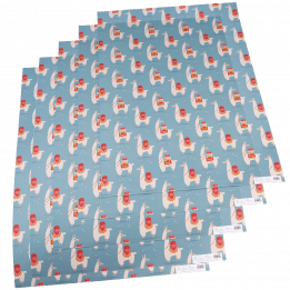 Dolly Llama Wrapping Paper (5 Sheets)