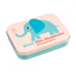 Elvis The Elephant Plasters In A Tin (pack Of 30)