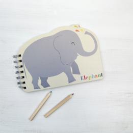 Elephant Spiral Notebook