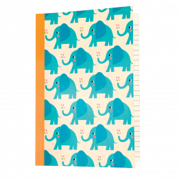 Elvis The Elephant A5 Notebook