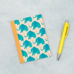 Elvis The Elephant A6 Notebook