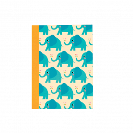 Elvis The Elephant A6 Notebook