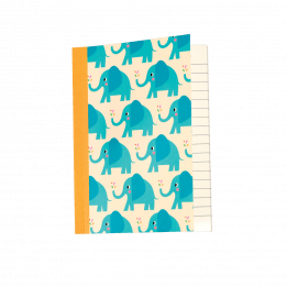 Elvis The Elephant A6 Notebook