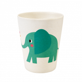 Elvis The Elephant Bamboo Beaker