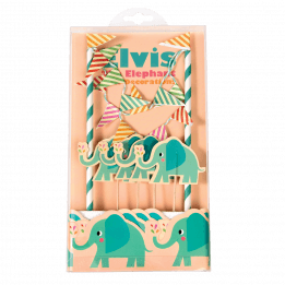 Elvis The Elephant Cake Bunting Kit