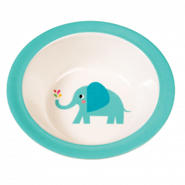 Elvis The Elephant Melamine Bowl