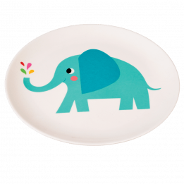 Elvis The Elephant Melamine Plate