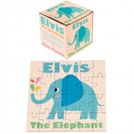 Elvis The Elephant 24 Piece Mini Puzzle