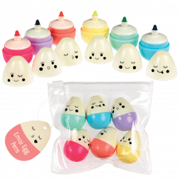 Emoji Egg Pens (pack Of 6)