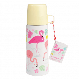 Flamingo Bay Flask And Cup