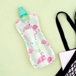 Flamingo Bay Folding Water Bottle