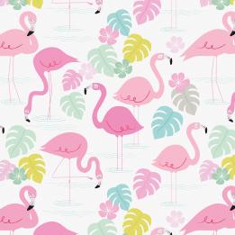 Flamingo Bay Wrapping Paper (5 Sheets)