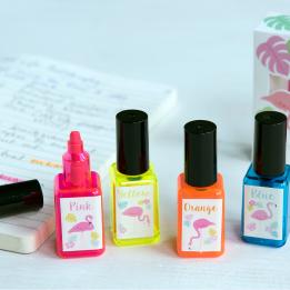 Flamingo Bay Nail Varnish Highlighters