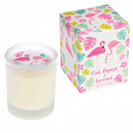 Flamingo Bay Boxed Scented Candle
