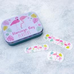 Flamingo Bay Plasters In A Tin (pack Of 30)