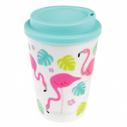 Flamingo Bay Reusable Travel Mug